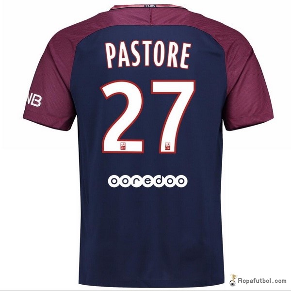 Camiseta Paris Saint Germain Replica Primera Ropa Pastore 2017/18